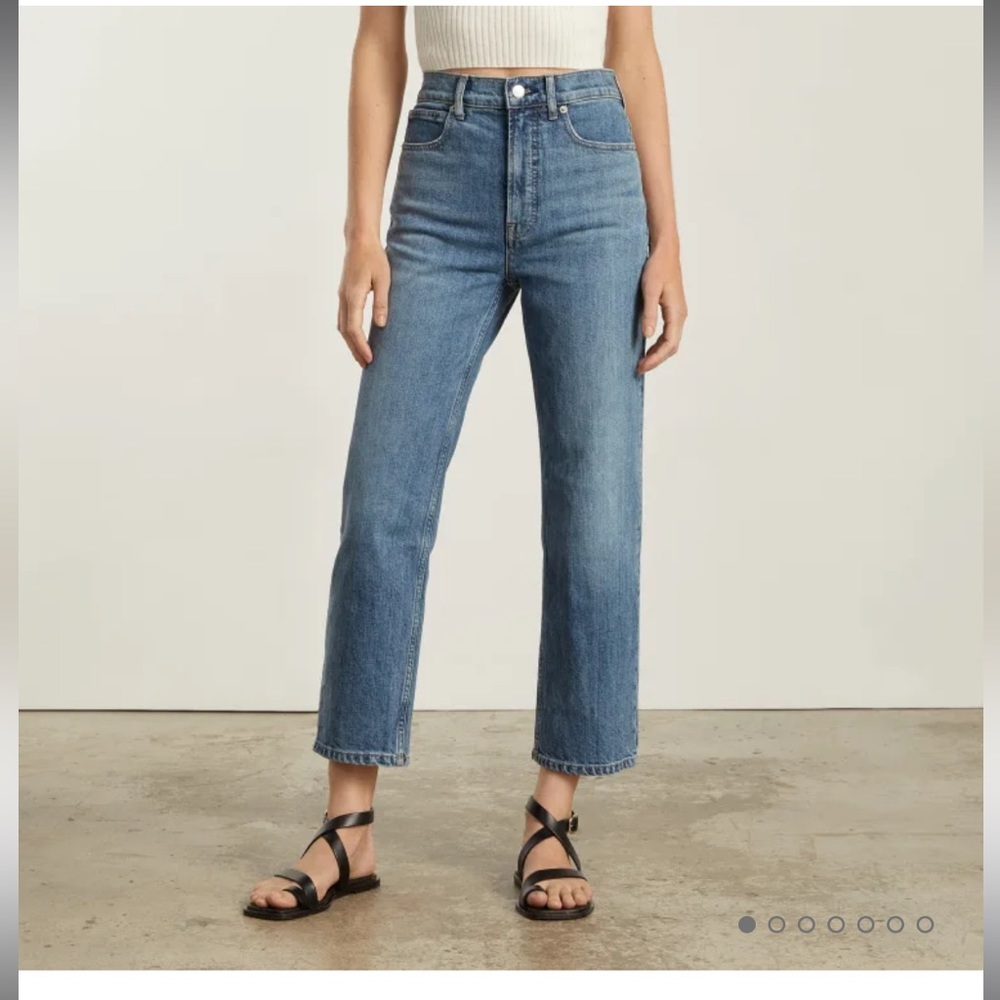 Everlane The Way-High Jean in Folsom Blue
